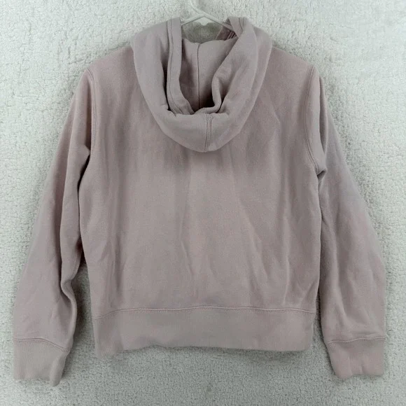 Polo Ralph Lauren Hoodie Sweatshirt Girls Medium Pink Full Zip Fleece Pony - Picture 2 of 10